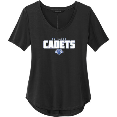 Women's Stretch Jersey Relaxed Scoop Tee