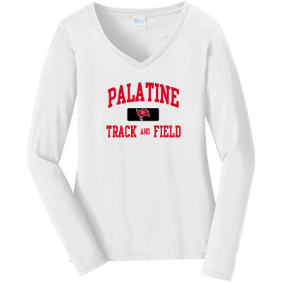 Women's Long Sleeve Fan Favorite V-Neck Tee