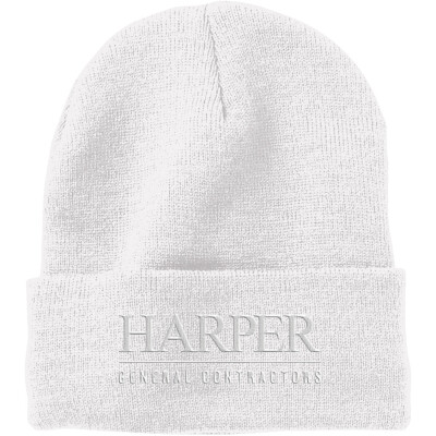 SPORTSMAN 12 Fleece Lined Cuffed Beanie - SP12FL (EMB)