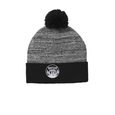 Heather Pom Pom Beanie