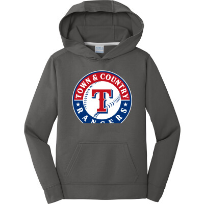 Youth Performance Fleece Pullover Hooded Sweatshirt