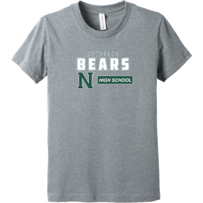Bella+Canvas Youth Heather CVC Tee