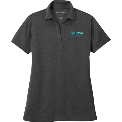Women's Heathered Silk Touch Performance Polo