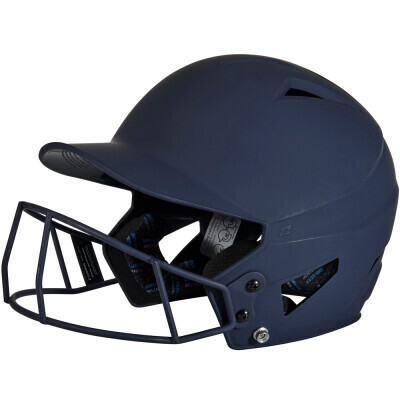 CHAMPRO HX Rise Batting Helmet w/ FaceMask - CHPHXFPM (NONE)