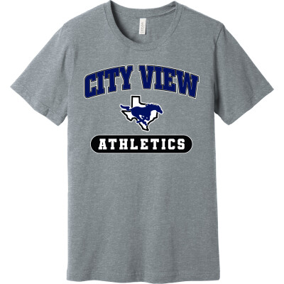 Bella+Canvas Unisex Heather CVC Short Sleeve Tee
