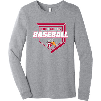 Bella+Canvas Unisex Heather CVC Long Sleeve Tee