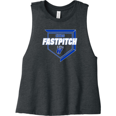 Bella+Canvas Women’s Racerback Cropped Tank