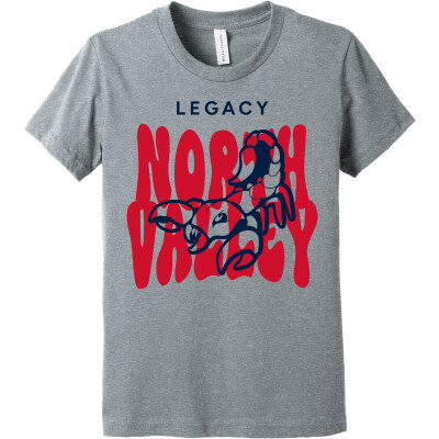 Youth Heather CVC Short Sleeve Tee