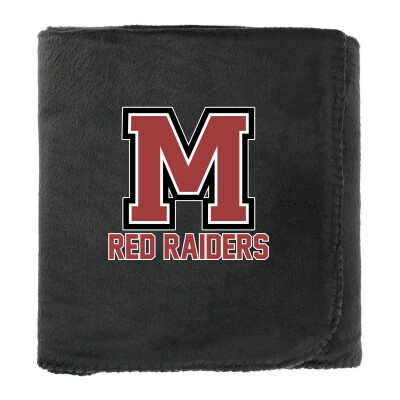 100% Recycled PET Fleece Blanket with RPET Pouch