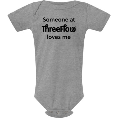 Bella + Canvas Infant Jersey One Piece - V2 Light Grey