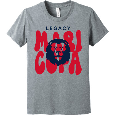 Youth Heather CVC Short Sleeve Tee